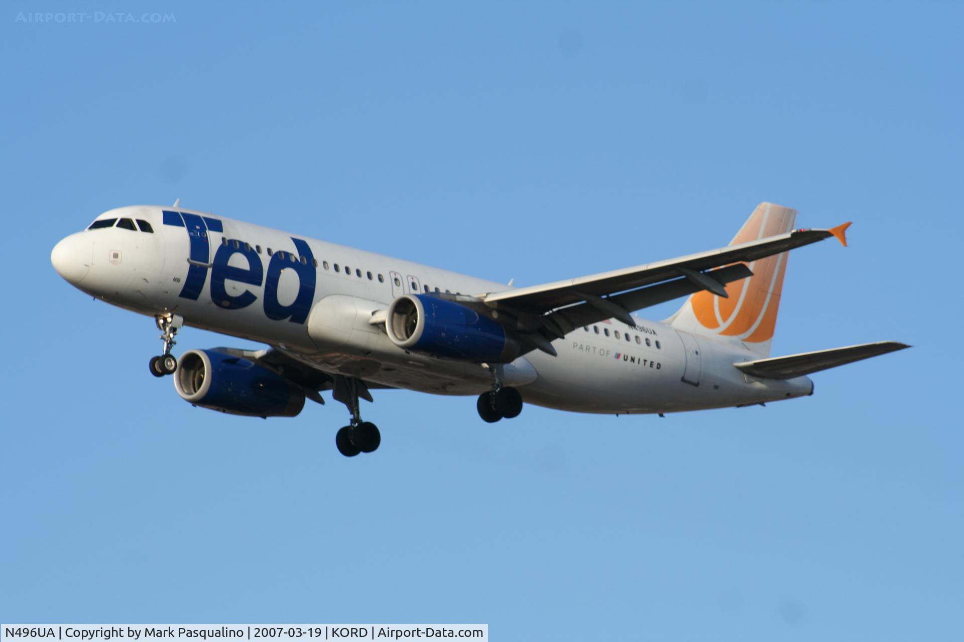 N496UA, 2002 Airbus A320-232 C/N 1845, Airbus A320