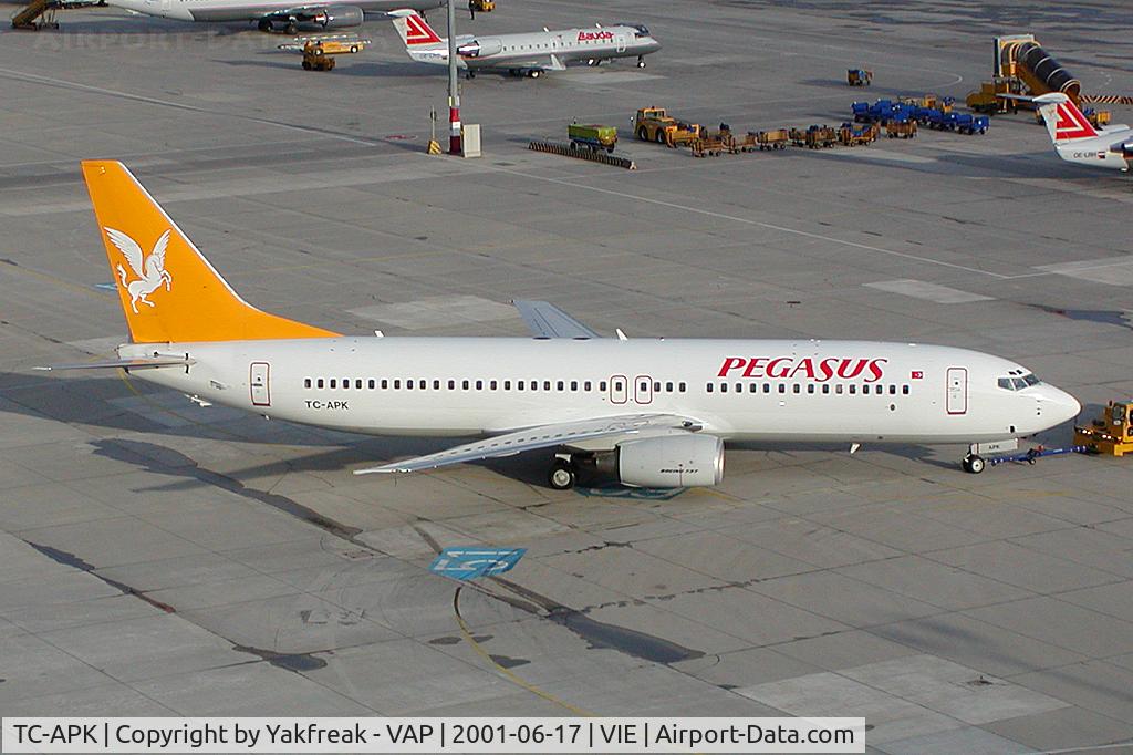 TC-APK, 2001 Boeing 737-86N C/N 28643, Pegasus Airlines Boeing 737-800