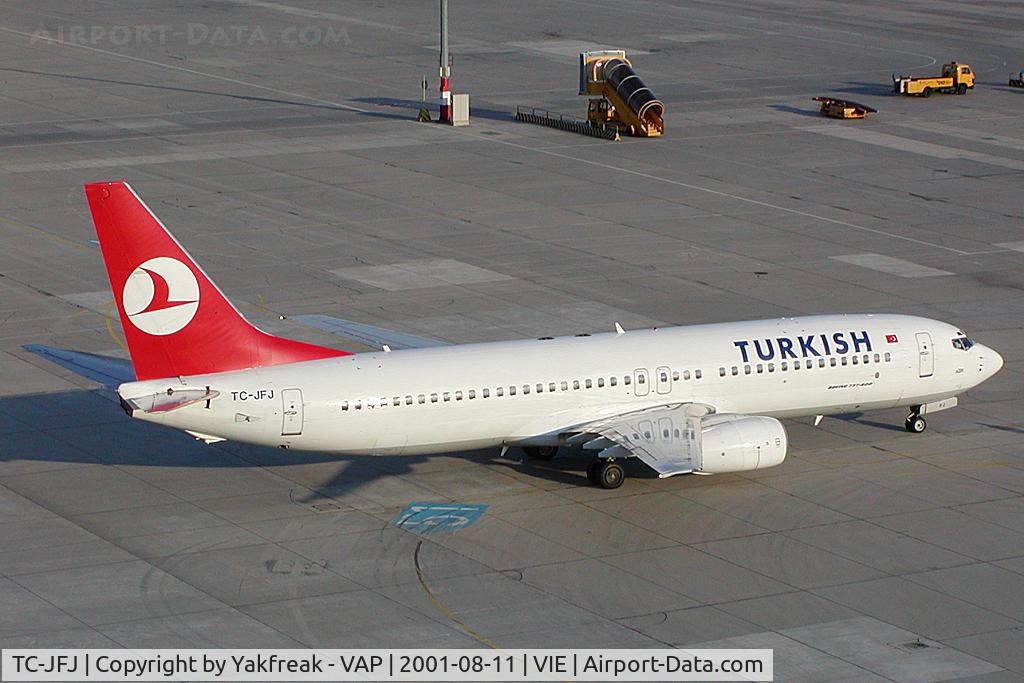 TC-JFJ, 1999 Boeing 737-8F2 C/N 29772, Turkish Airlines Boeing 737-800