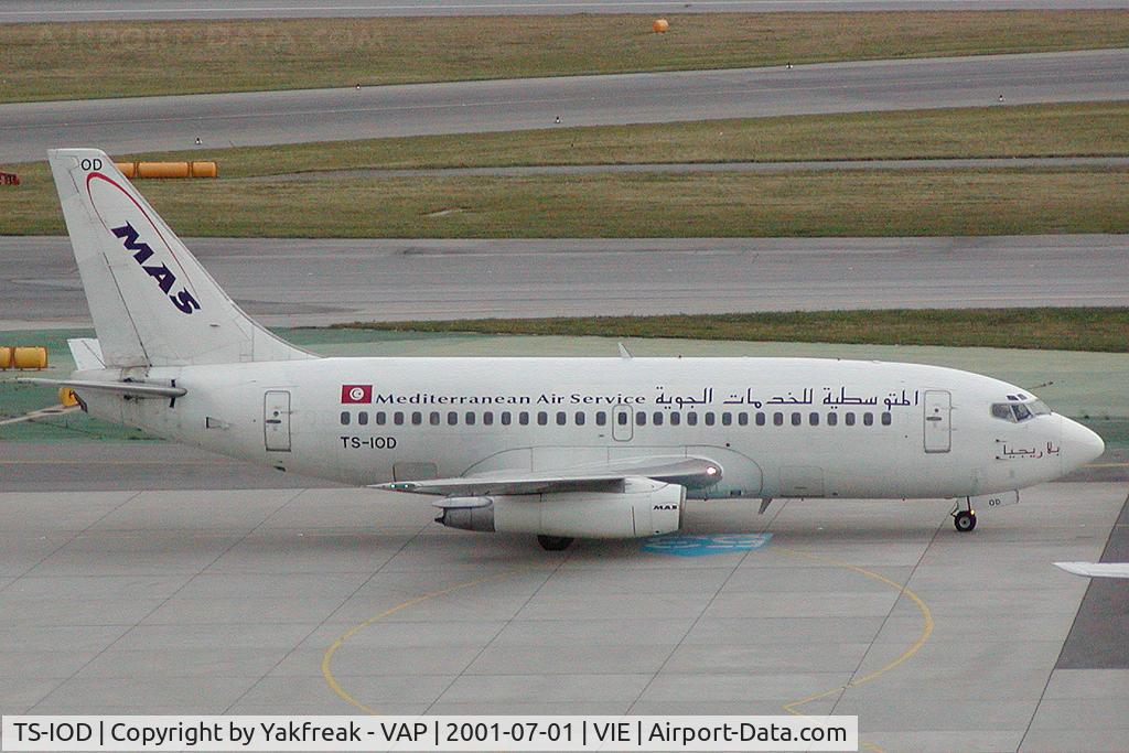 TS-IOD, 1979 Boeing 737-2Q9 C/N 21974, Mediteranean Air Service Boeing 737-200