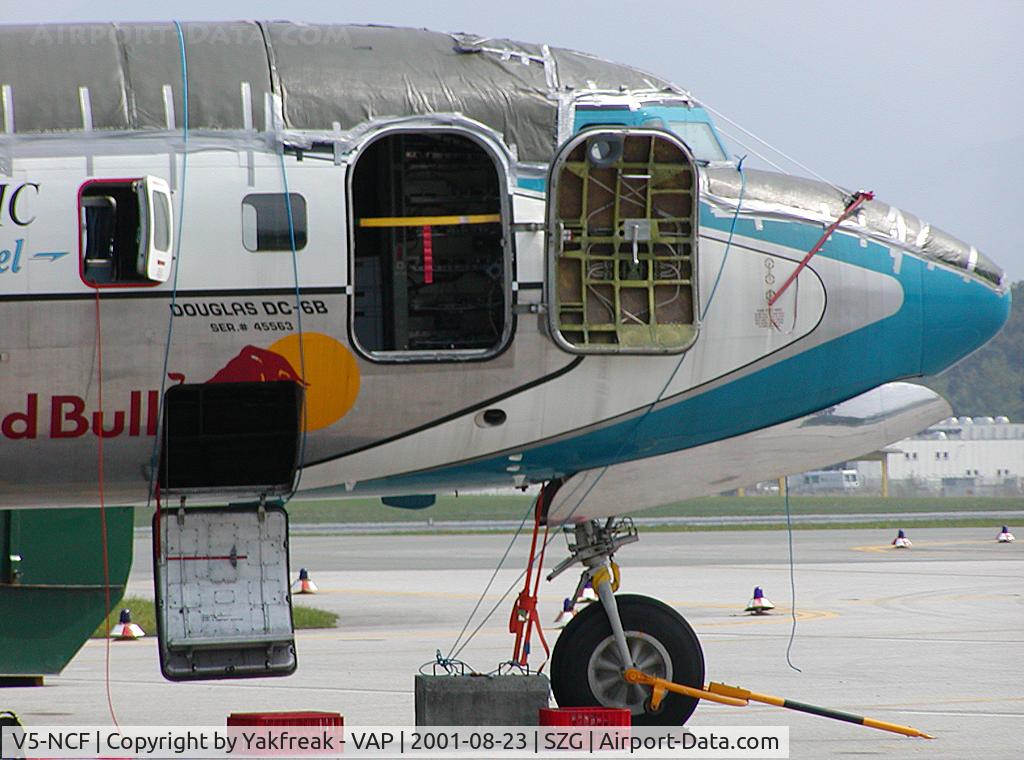 V5-NCF, 1958 Douglas DC-6B C/N 45563, Red Bull DC6