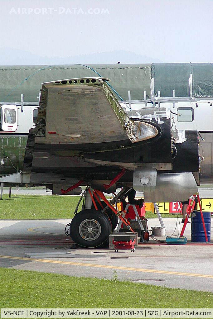 V5-NCF, 1958 Douglas DC-6B C/N 45563, Red Bull DC6