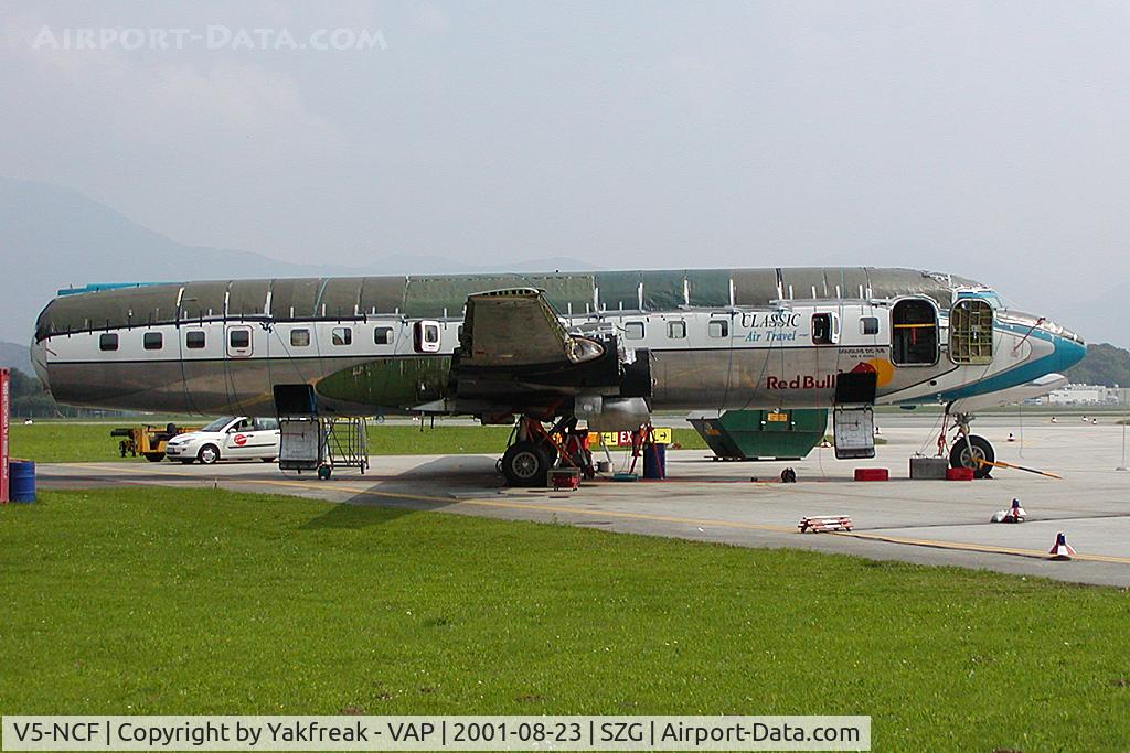 V5-NCF, 1958 Douglas DC-6B C/N 45563, Red Bull DC6