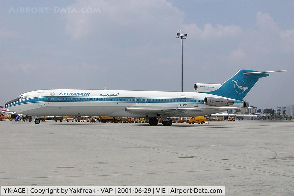 YK-AGE, 1981 Boeing 727-269 C/N 22361, Syrian Air Boeing 727-200