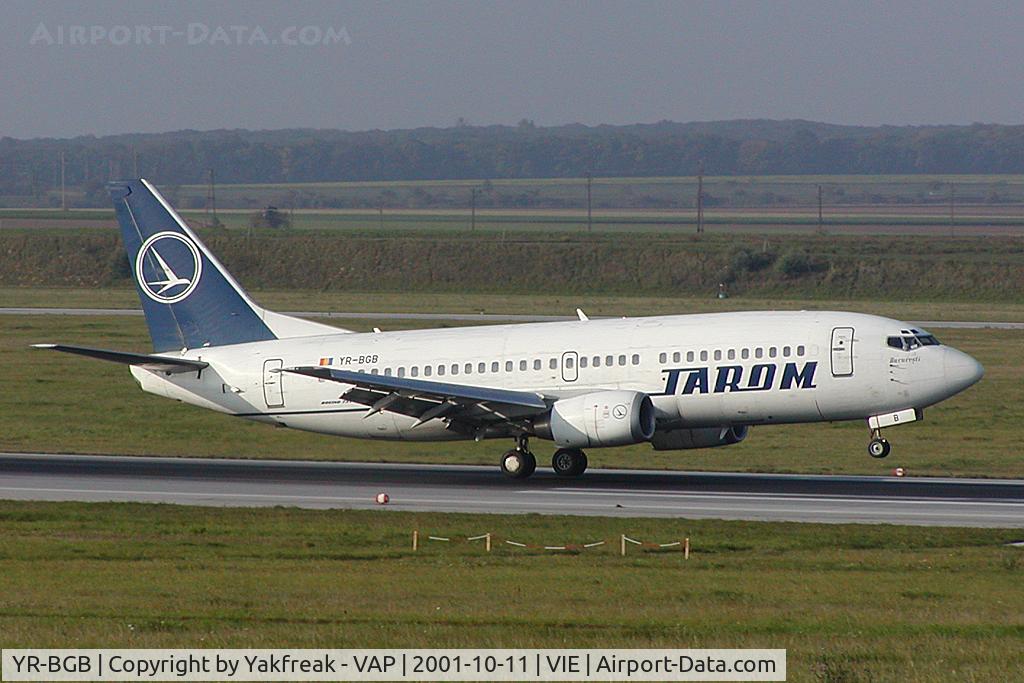 YR-BGB, 1993 Boeing 737-38J C/N 27180, Tarom Boeing 737-300