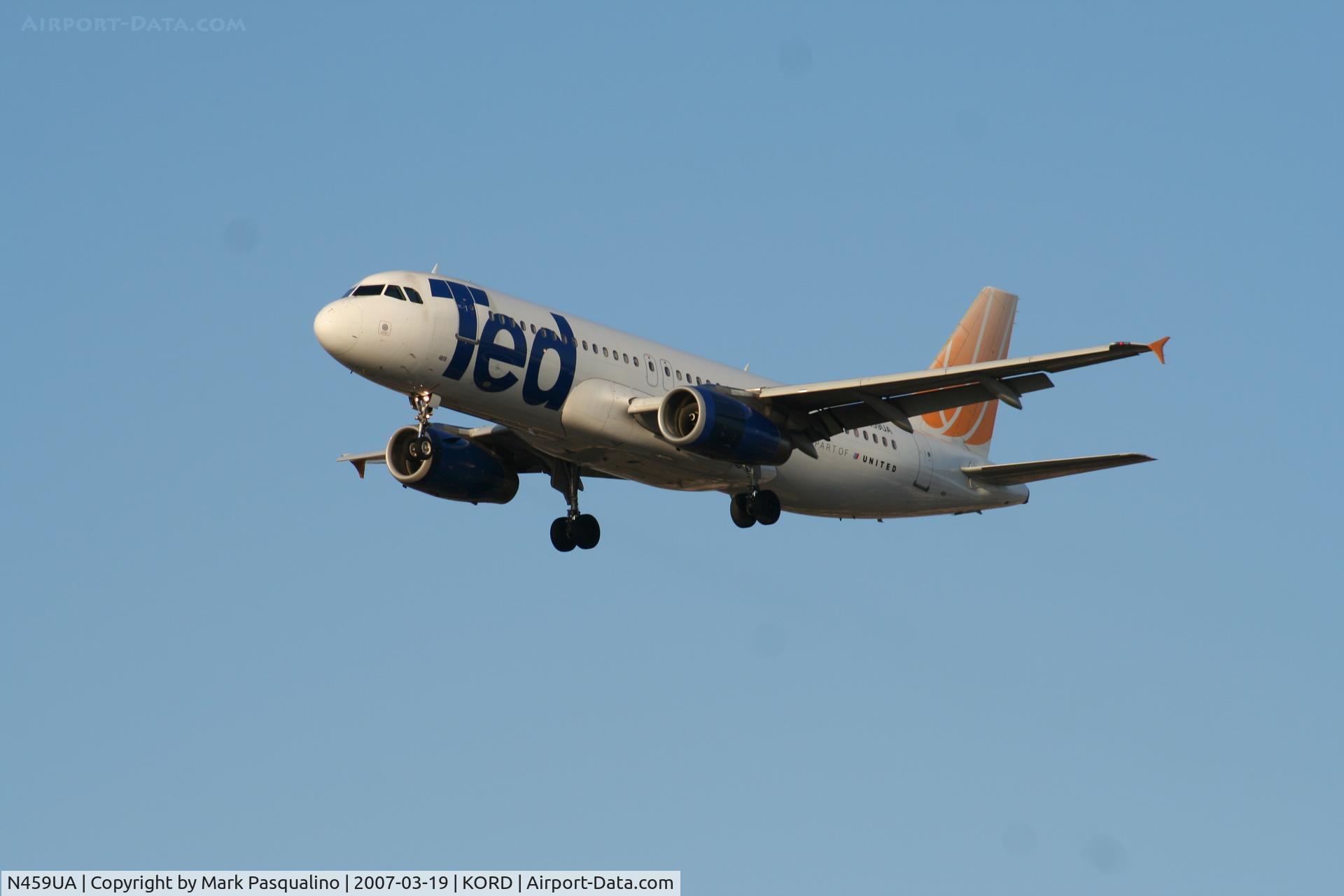 N459UA, 2000 Airbus A320-232 C/N 1192, Airbus A320