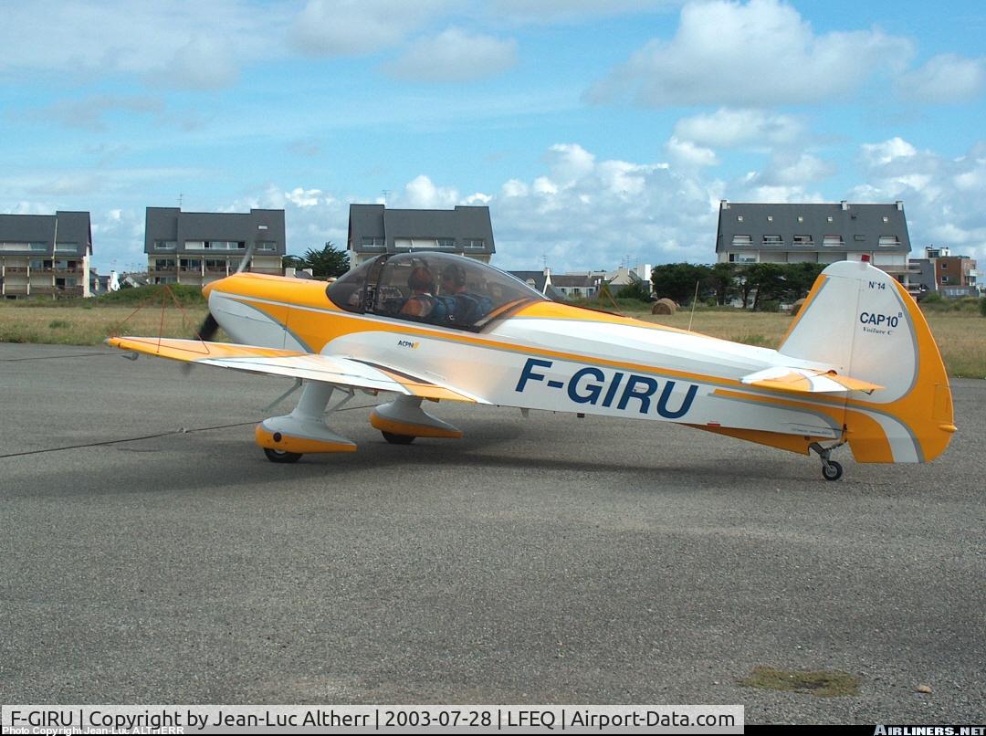 F-GIRU, Mudry CAP-10B C/N 14, When ACPN's pilot went to Quiberon for a training stage