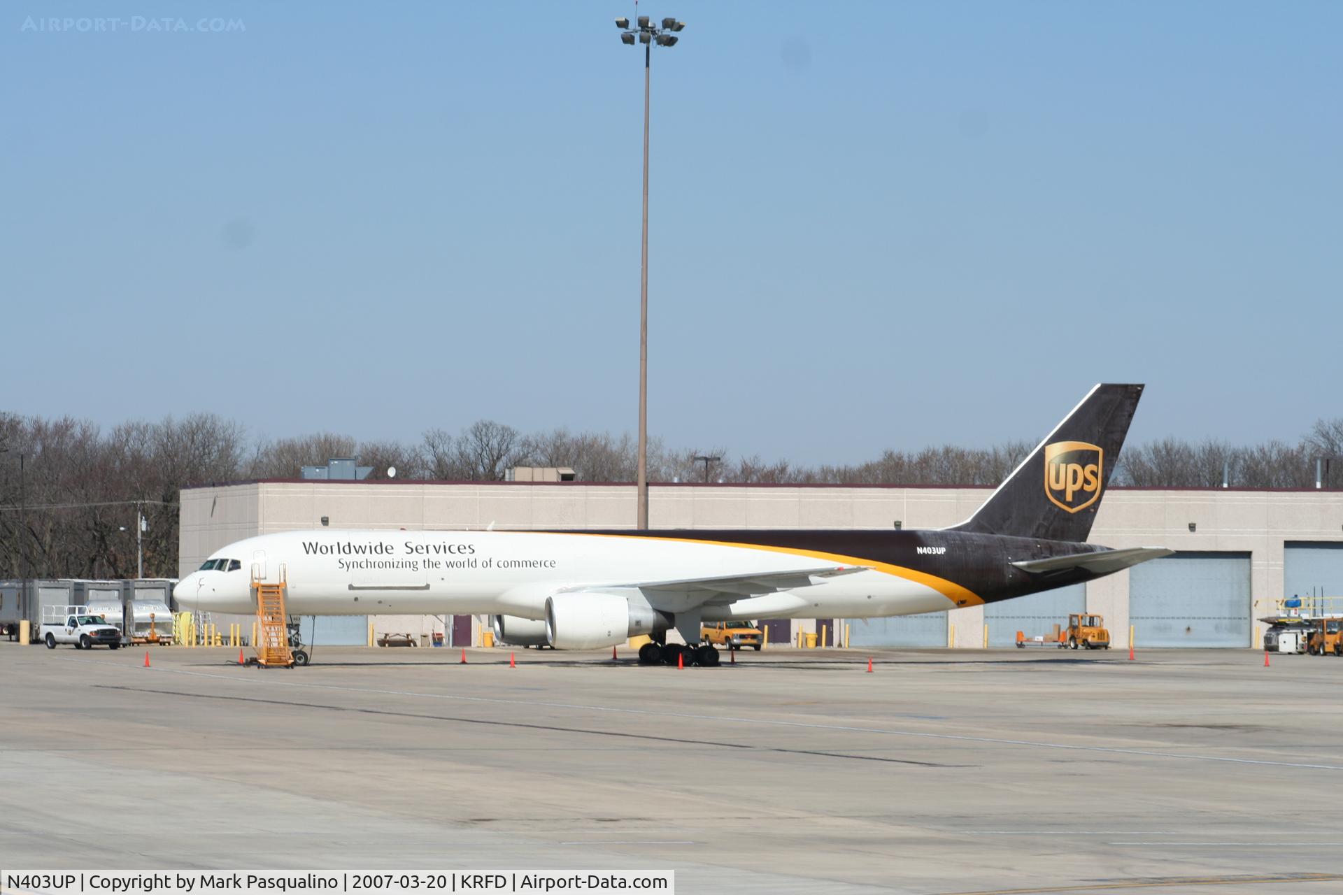 N403UP, 1987 Boeing 757-24APF C/N 23725, Boeing 757-200F