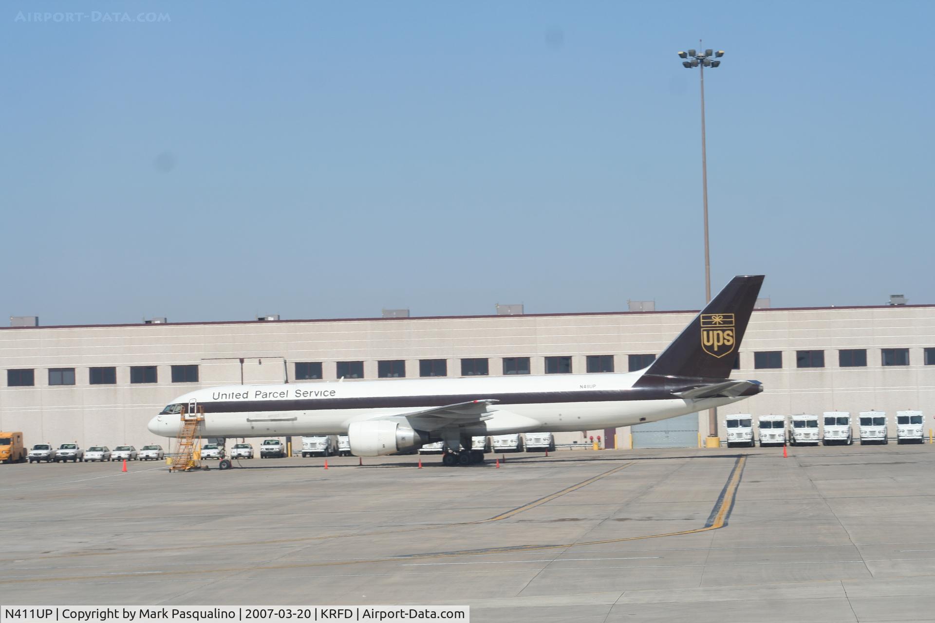 N411UP, 1988 Boeing 757-24APF C/N 23851, Boeing 757-200F