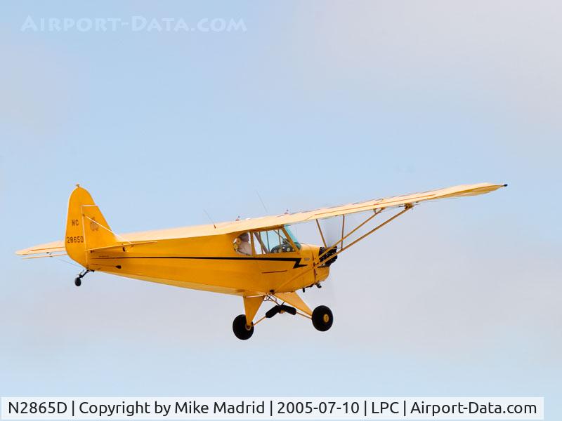 N2865D, 1961 Piper J3C-65 Cub C/N 13505, Cub Fly In Lompoc Calif 2005