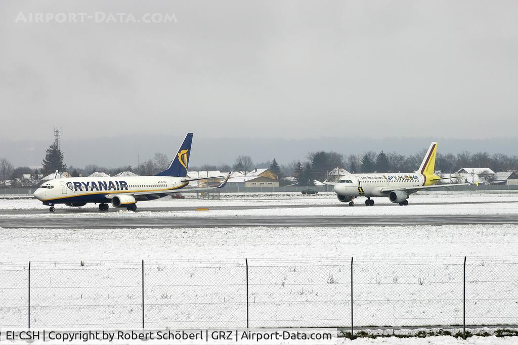 EI-CSH, 2000 Boeing 737-8AS C/N 29923, heavy traffic at Graz-Airport