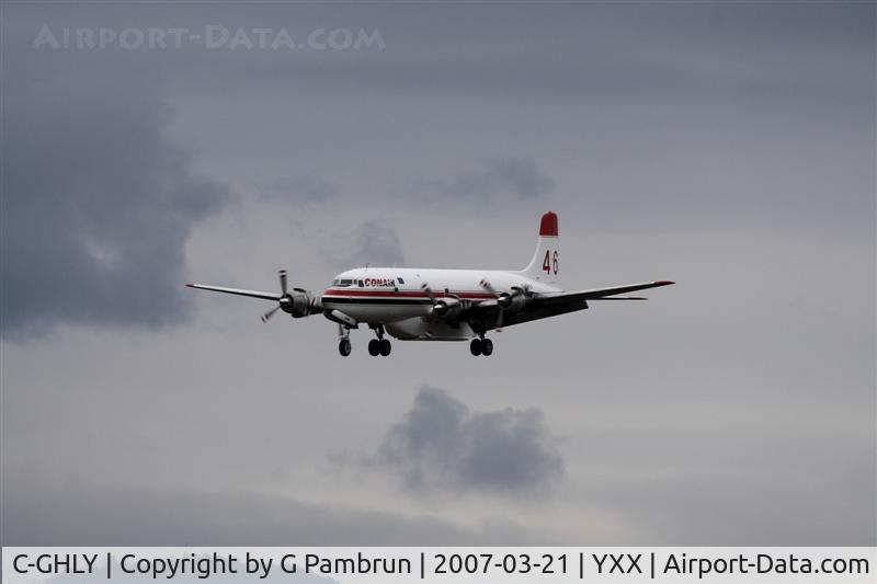 C-GHLY, 1958 Douglas DC-6B (C-118) C/N 45501, 1958 Douglas DC-6B