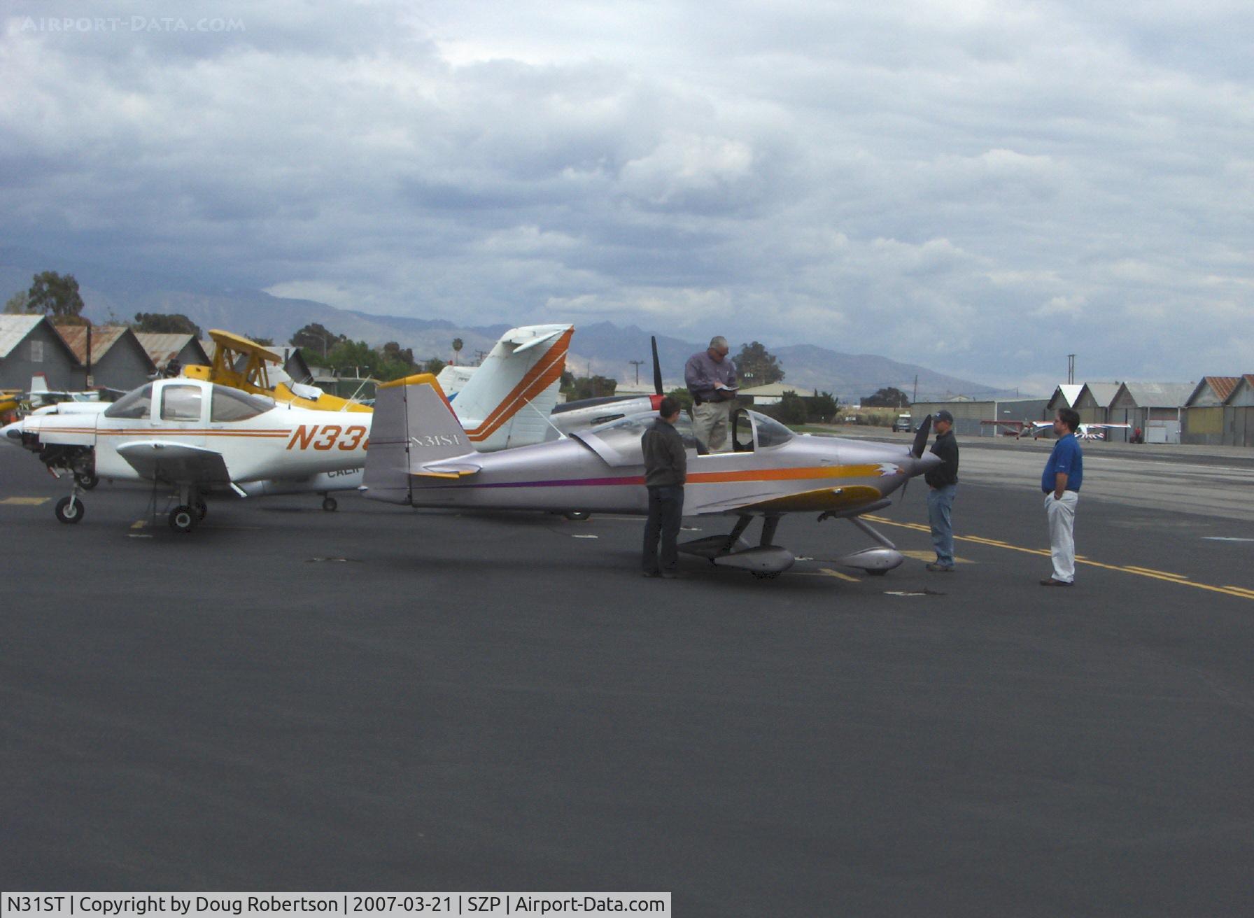 N31ST, 1997 Vans RV-6A C/N T106A, 1997 Towner VAN's RV-6A, Lycoming O-320