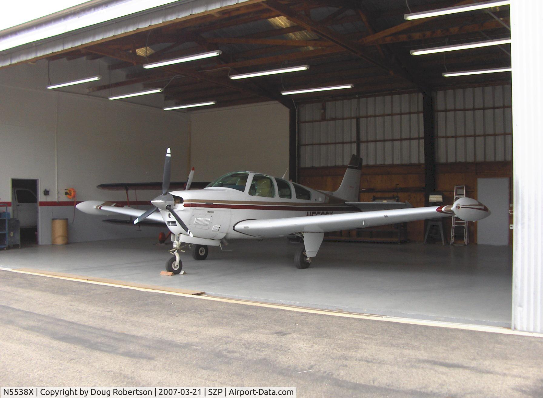 N5538X, 1989 Beech F33A Bonanza C/N CE-1373, 1989 Beech F33A BONANZA, Continental IO-520-BA 285 Hp