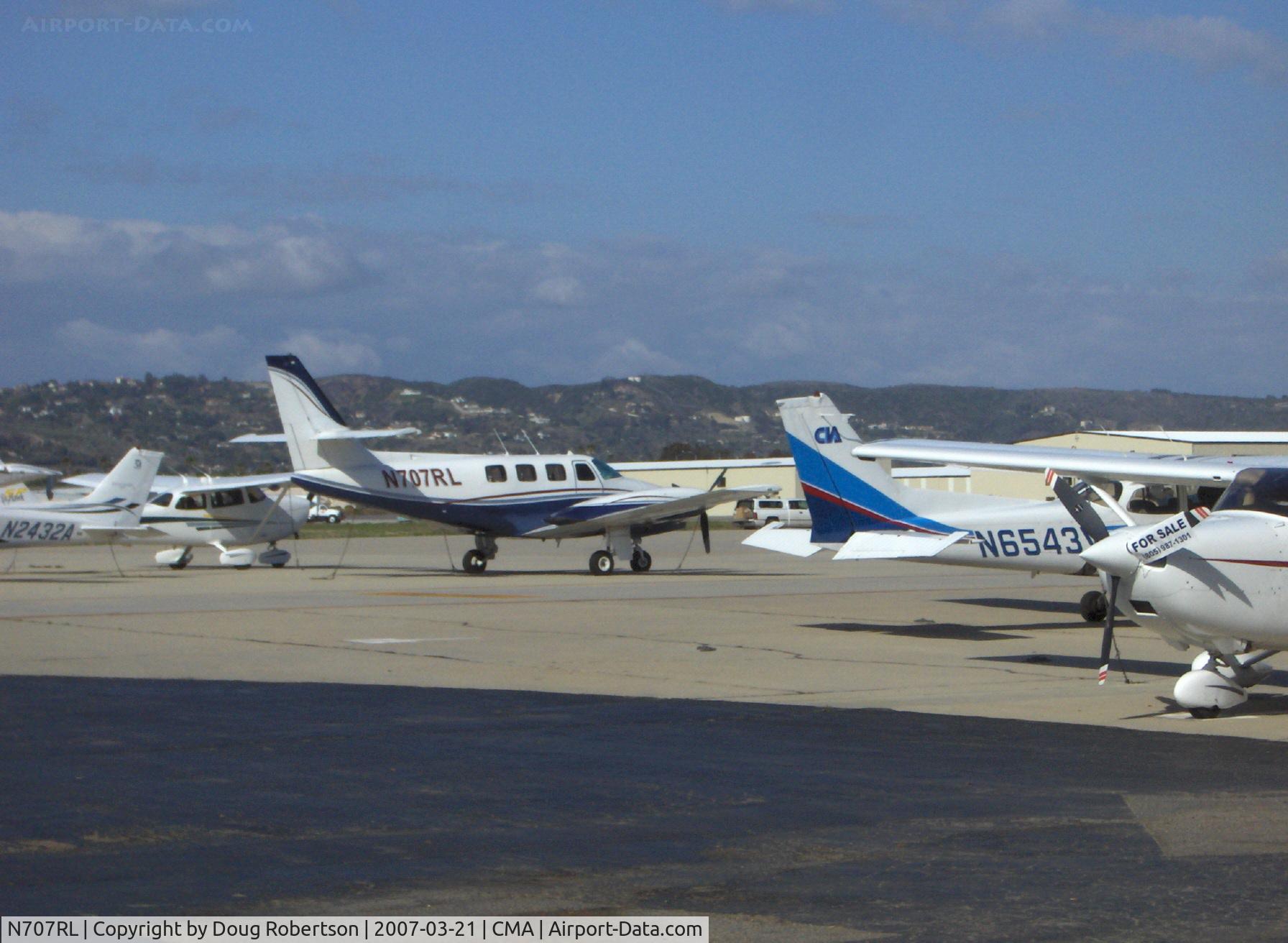 N707RL, 1981 Cessna T303 Crusader C/N T30300008, 1981 Cessna T303 CRUSADER, two Continental TSIO-520-AE Turbos 250 Hp each, counter-rotating 3 blade CS props, clamshell door integral airstair
