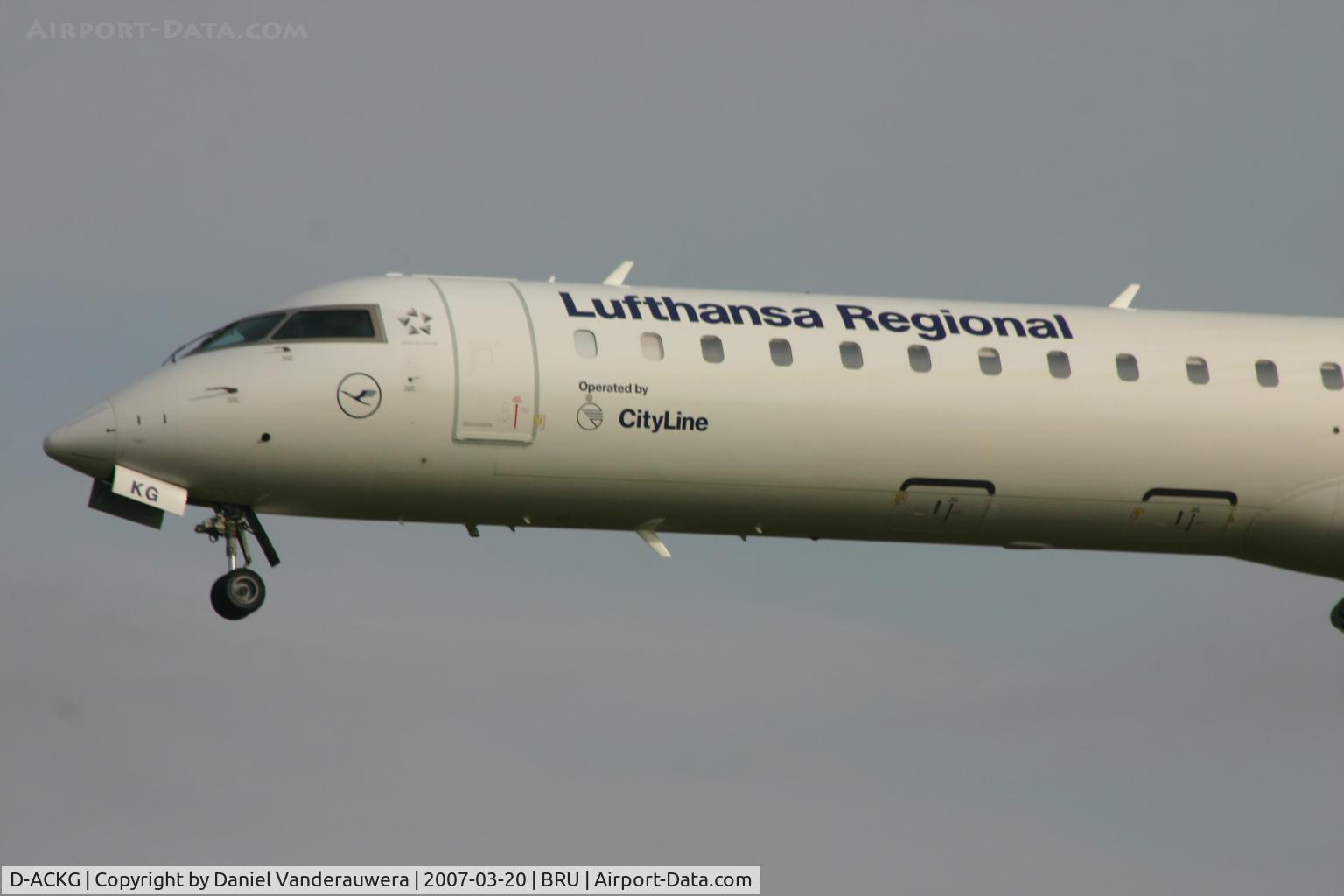 D-ACKG, 2006 Bombardier CRJ-900LR (CL-600-2D24) C/N 15084, close-up