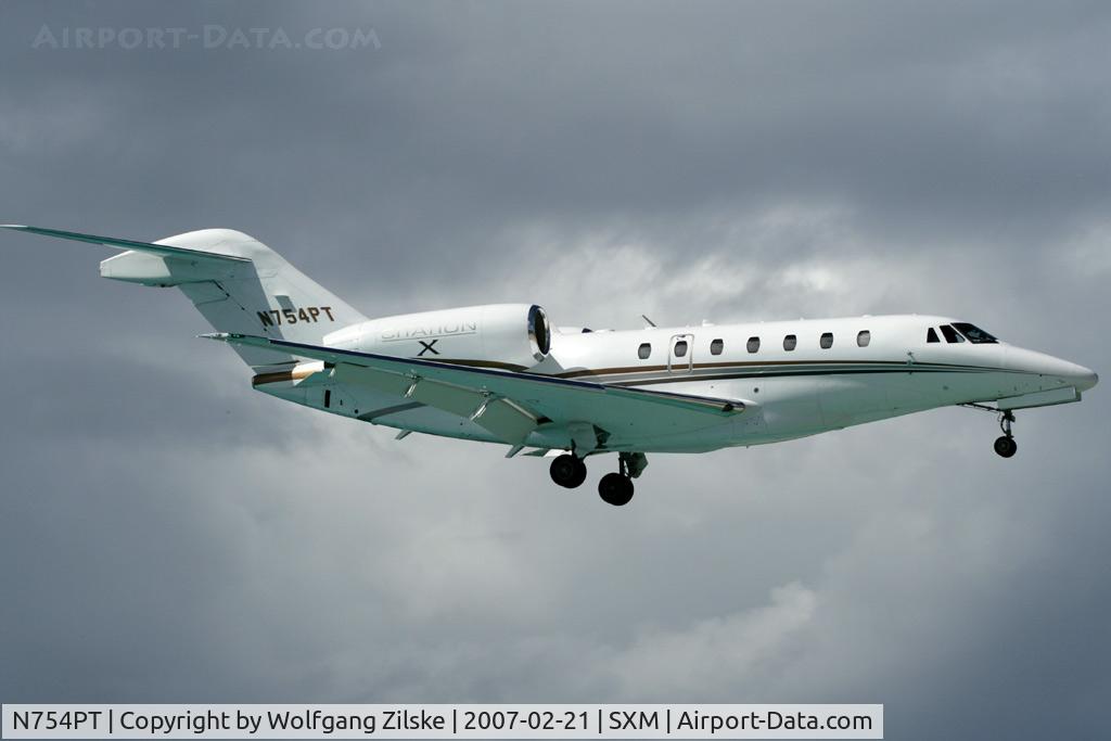 N754PT, 2006 Cessna 750 Citation X C/N 750-0257, visitor