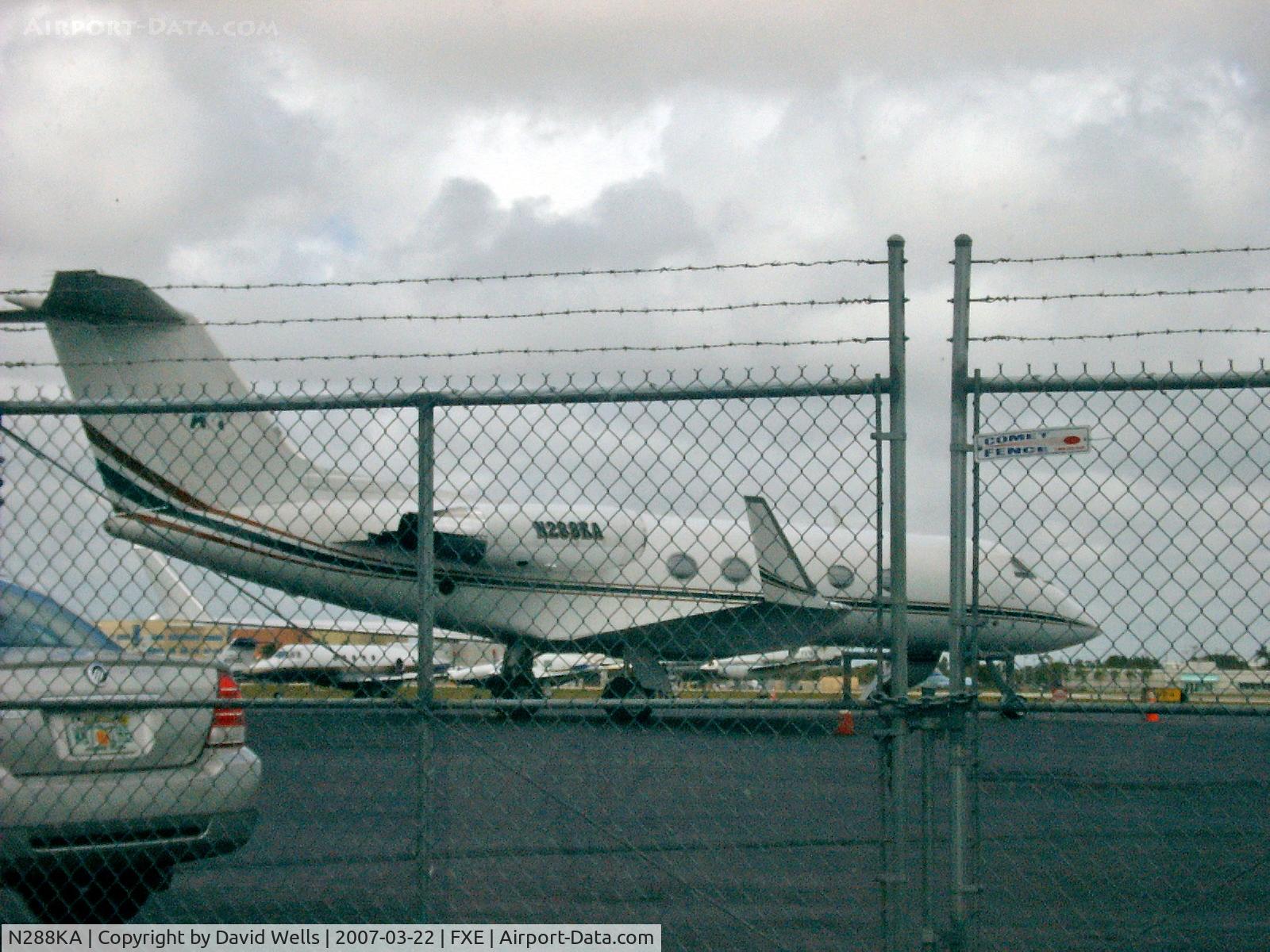 N288KA, 1983 Gulfstream Aerospace G-1159A Gulfstream III C/N 391, Taken at Ft Lauderdale Executive