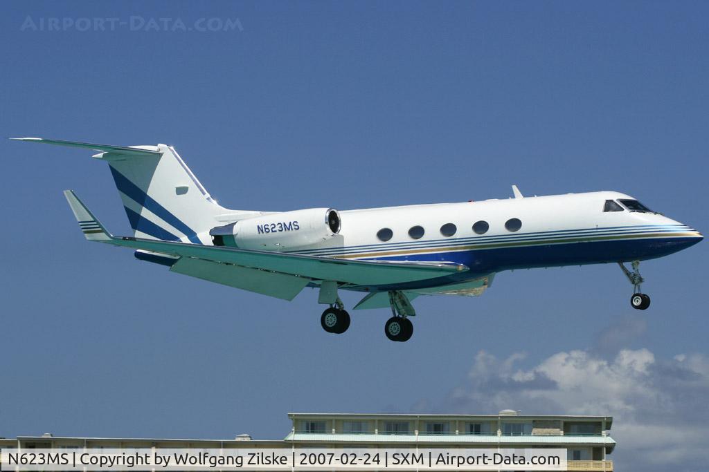 N623MS, 1982 Gulfstream American G-1159A Gulfstream III C/N 351, visitor