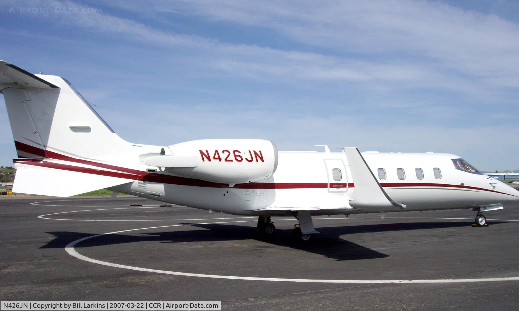 N426JN, 1998 Learjet Inc 60 C/N 142, New paint scheme.