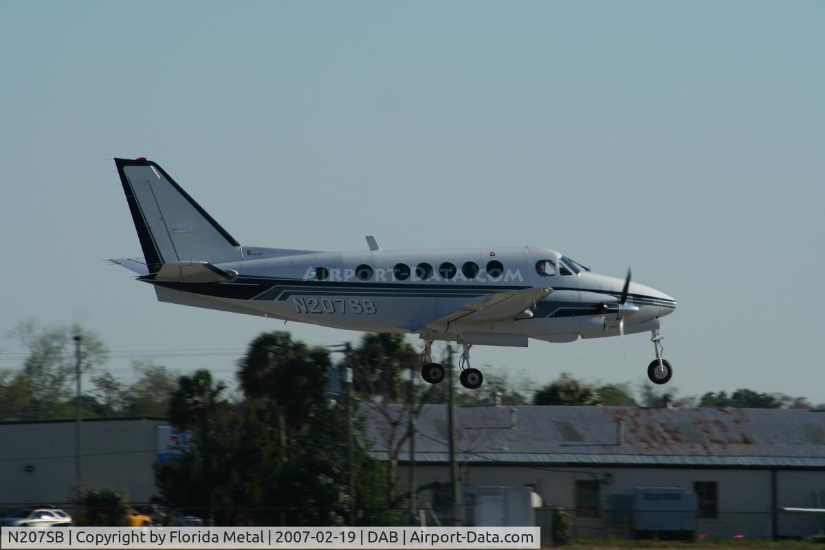 N207SB, 1970 Beech 100 King Air C/N B-69, Ken Shrader Racing