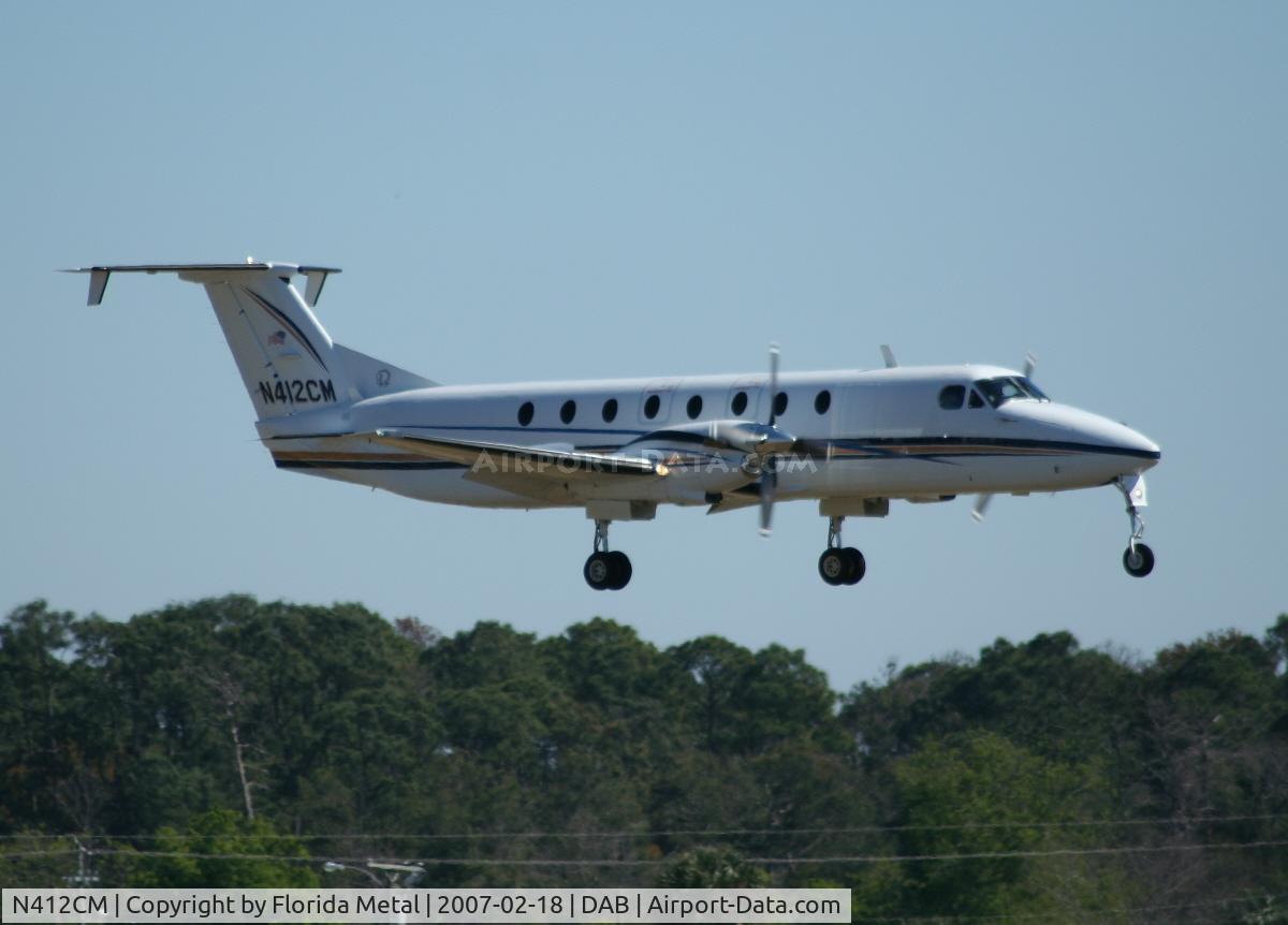 N412CM, 1991 Beech 1900C C/N UC-173, Casey Mears