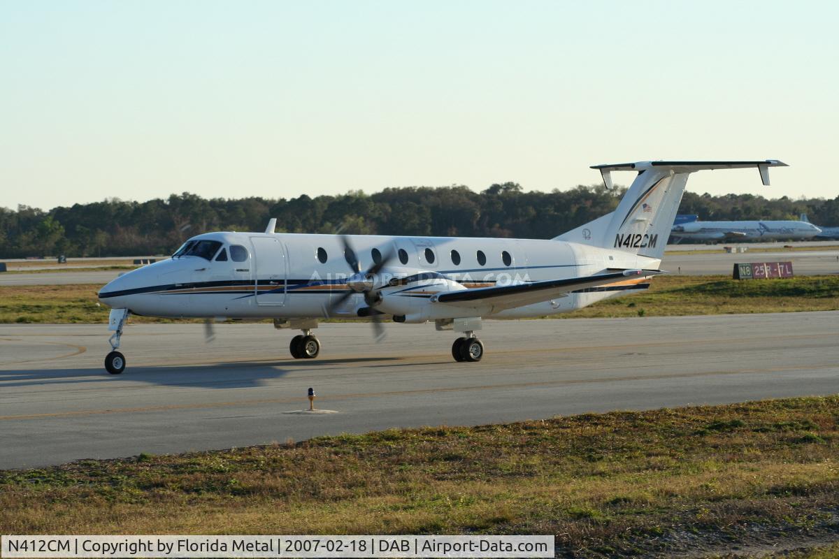 N412CM, 1991 Beech 1900C C/N UC-173, Casey Mears