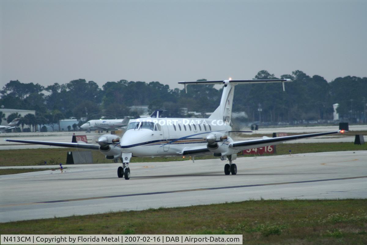 N413CM, 1988 Beech 1900C C/N UC-13, Casey Mears