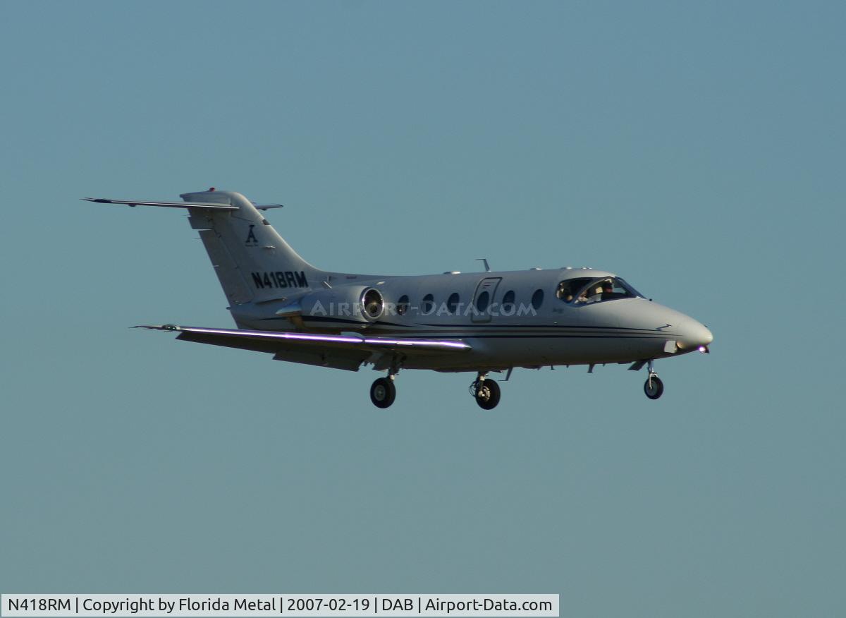 N418RM, 1987 Beech 400 Beechjet C/N RJ-18, Beech 400