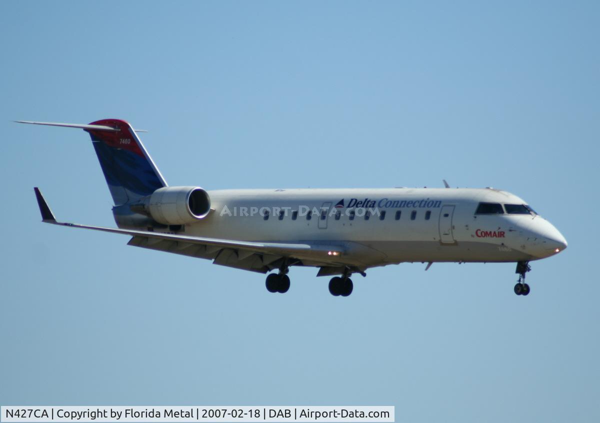N427CA, 2000 Bombardier CRJ-100ER (CL-600-2B19) C/N 7460, Comair