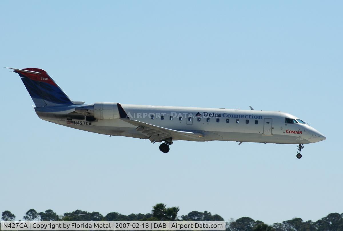 N427CA, 2000 Bombardier CRJ-100ER (CL-600-2B19) C/N 7460, Comair