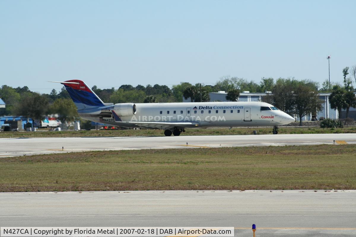 N427CA, 2000 Bombardier CRJ-100ER (CL-600-2B19) C/N 7460, Comair