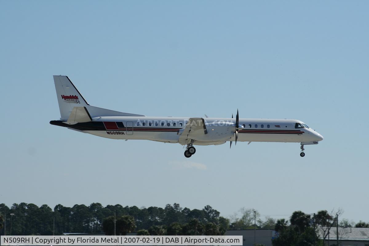 N509RH, 1995 Saab 2000 C/N 2000-030, Hendrick