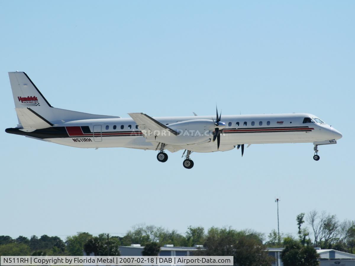 N511RH, 1995 Saab 2000 C/N 2000-020, Hendrick