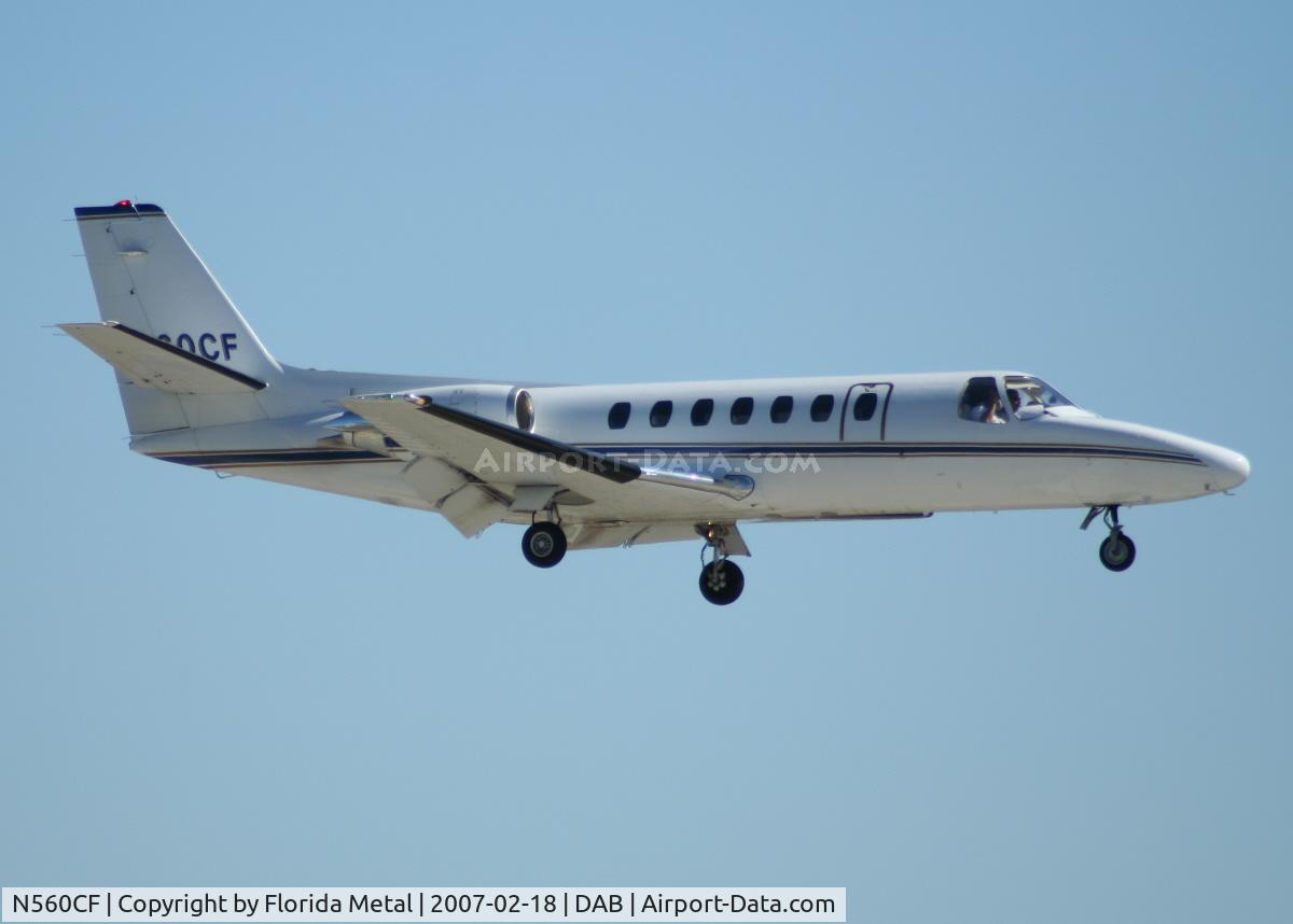 N560CF, 1990 Cessna 560 Citation V C/N 560-0040, C-560