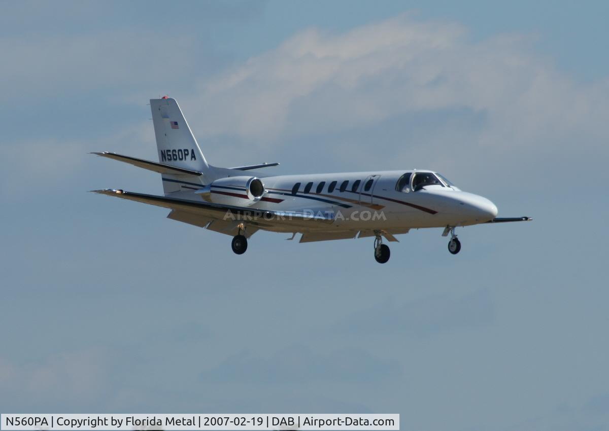 N560PA, 1991 Cessna 560 Citation V C/N 560-0136, C-560