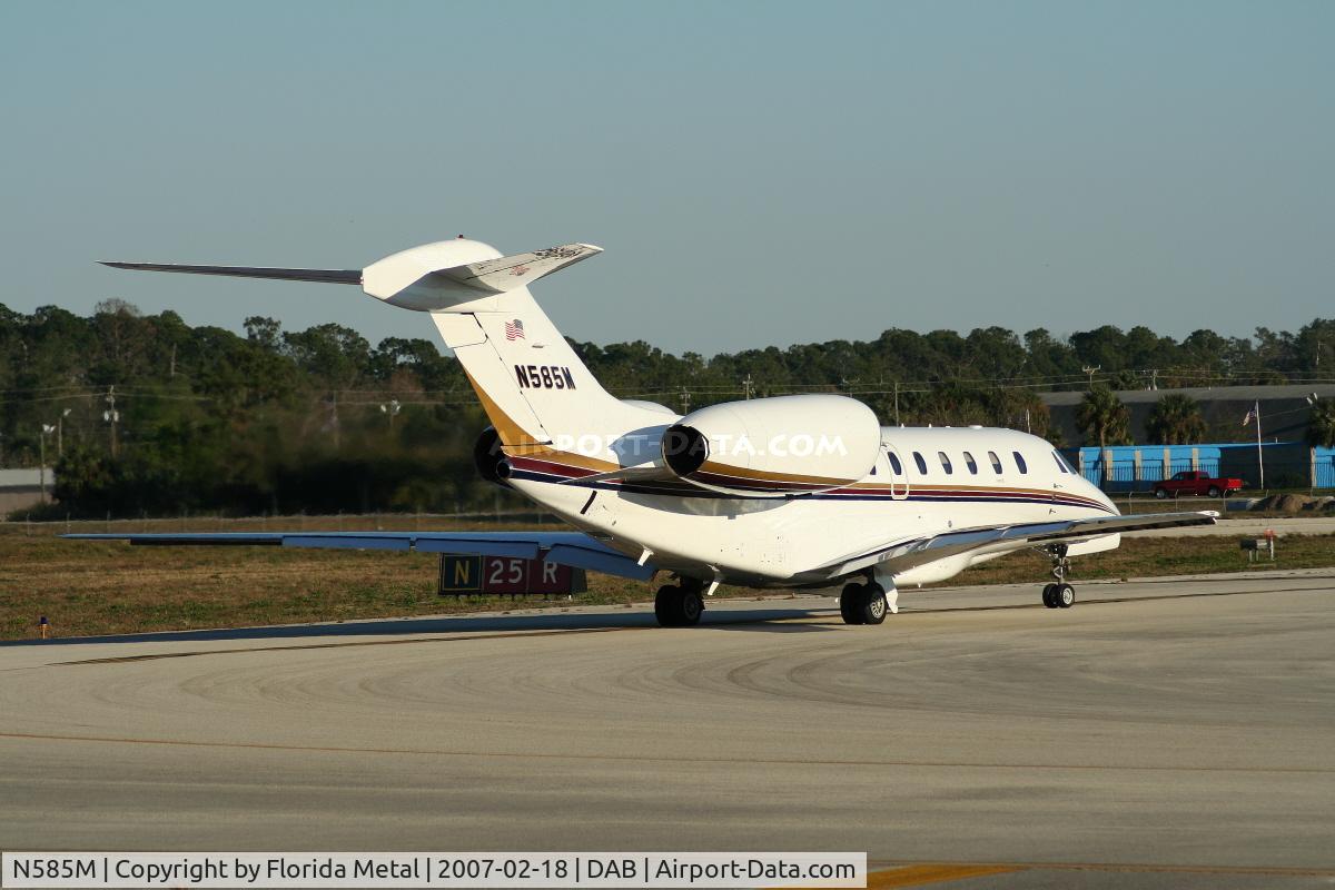 N585M, 1999 Cessna 750 Citation X C/N 750-0096, Paul Menard