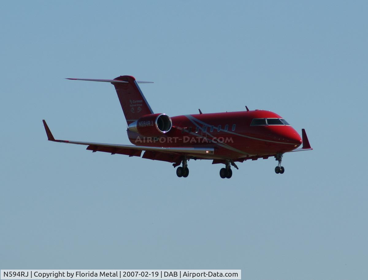 N594RJ, 1988 Canadair Challenger 601-3A (CL-600-2B16) C/N 5029, CL-601