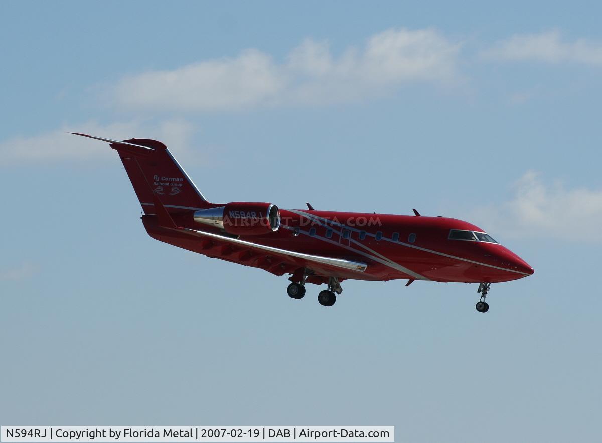 N594RJ, 1988 Canadair Challenger 601-3A (CL-600-2B16) C/N 5029, CL-601