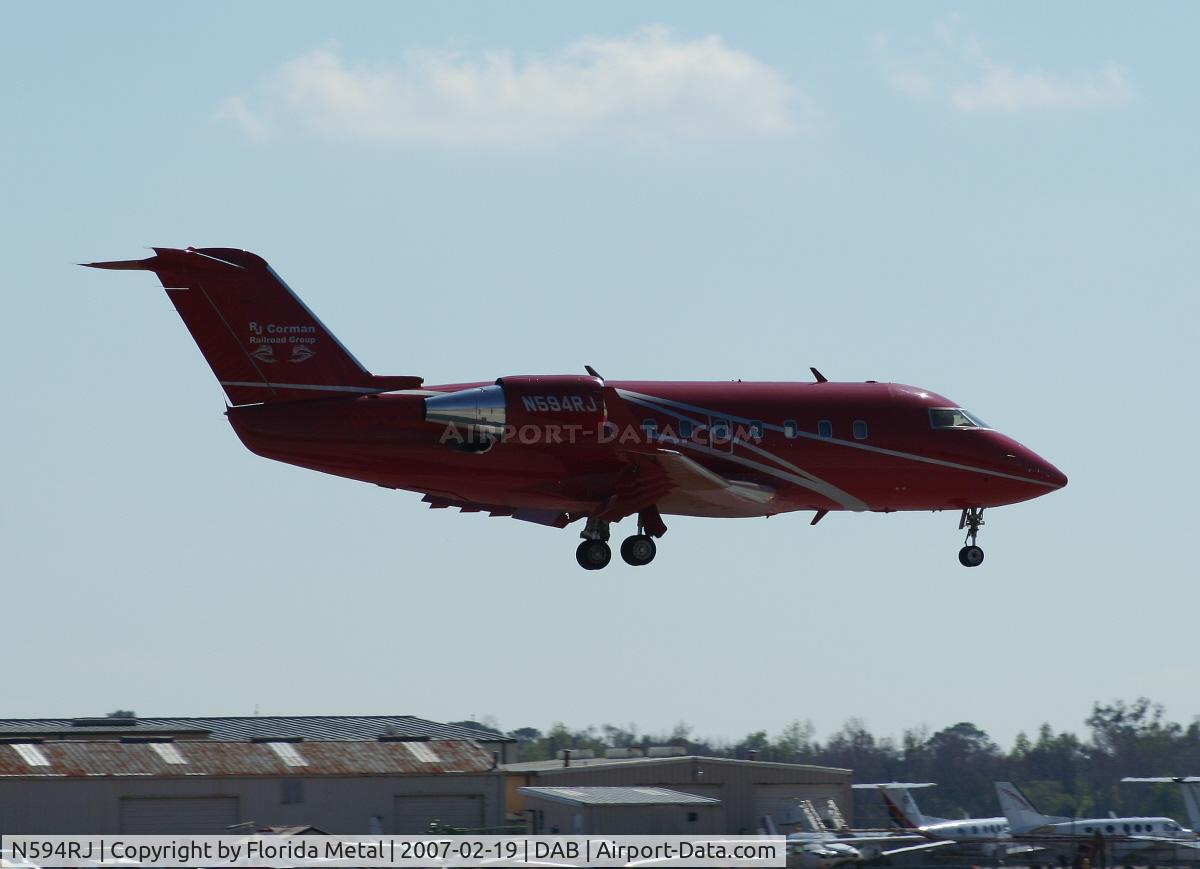 N594RJ, 1988 Canadair Challenger 601-3A (CL-600-2B16) C/N 5029, CL-601