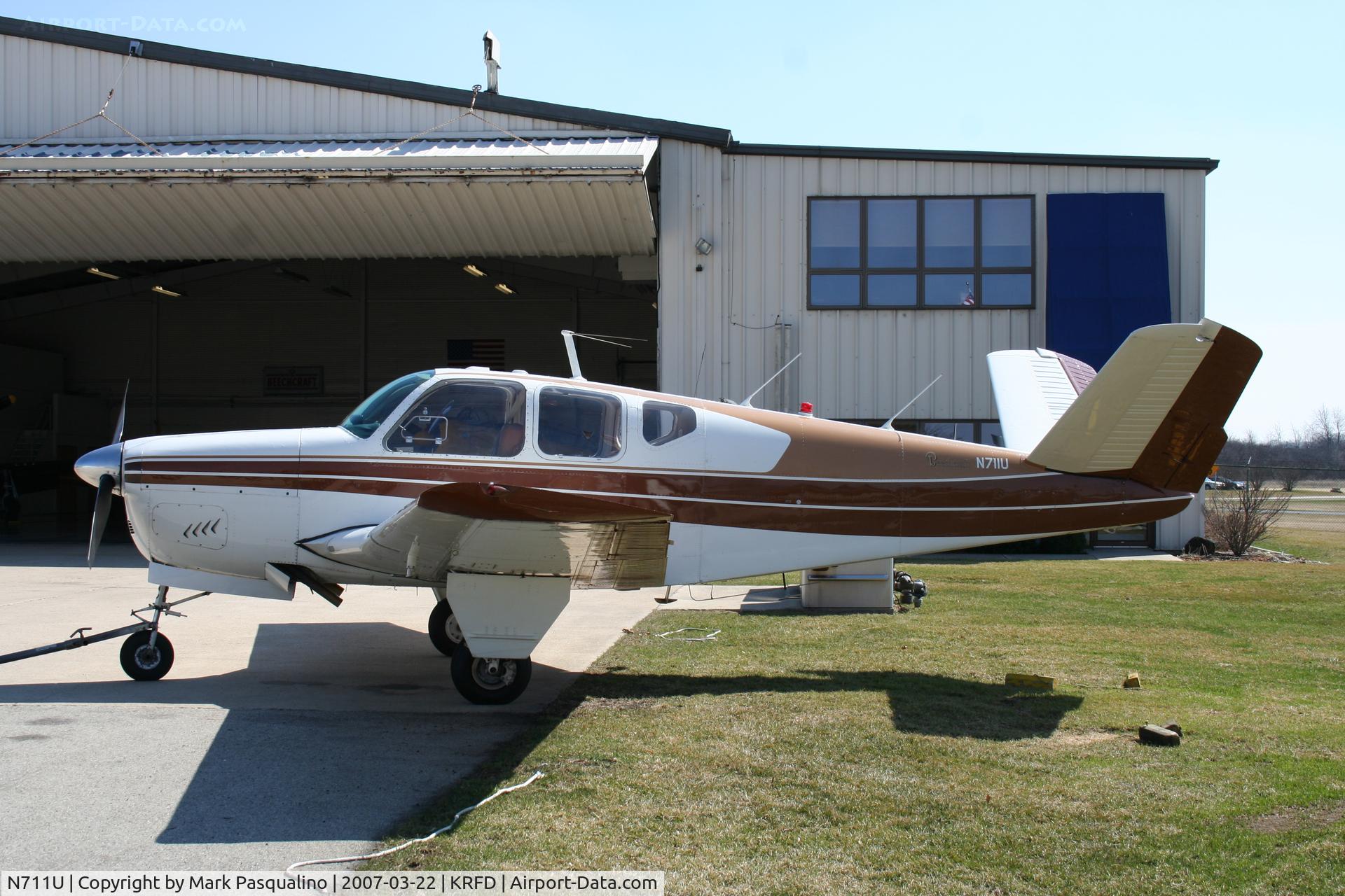N711U, 1957 Beech H35 Bonanza C/N D-5191, Beech H35