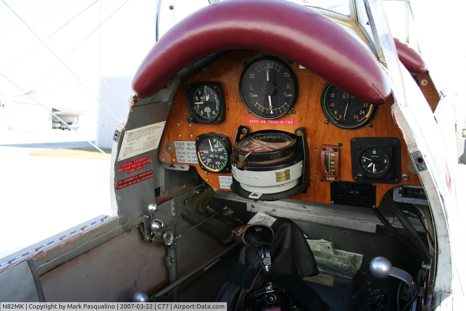 N82MK, 1939 De Havilland DH-82A Tiger Moth II C/N 82186, DH-82A