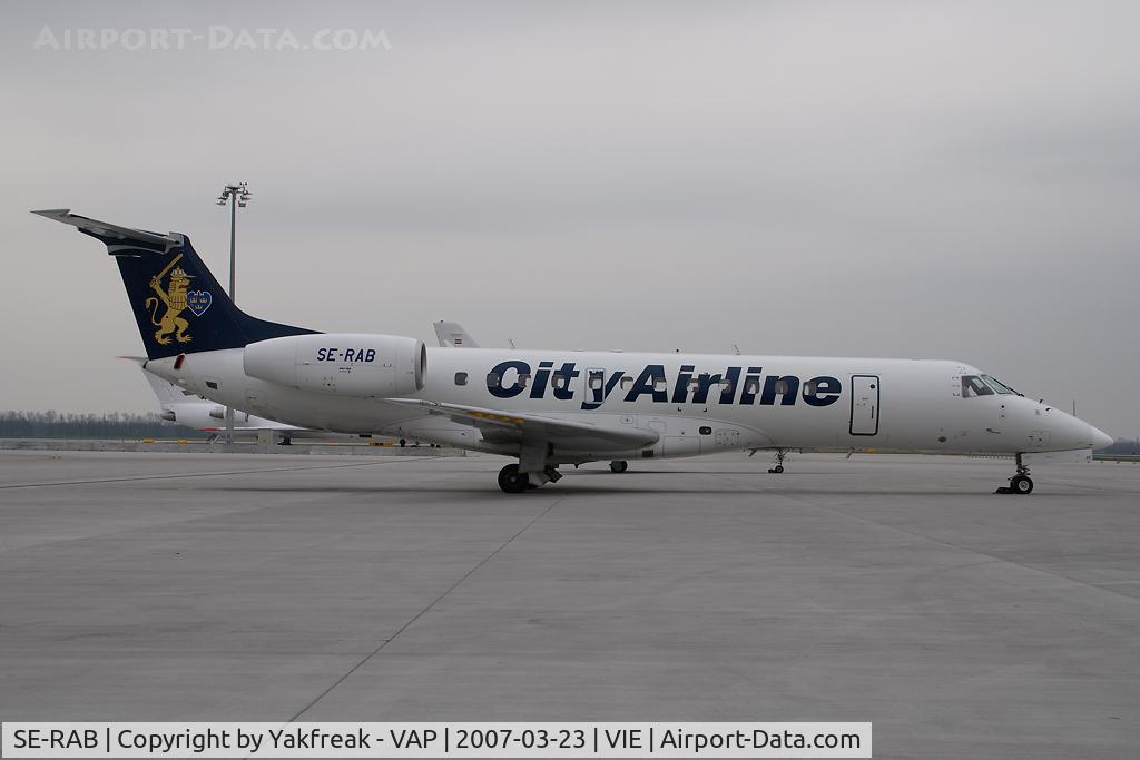 SE-RAB, 2001 Embraer ERJ-135LR (EMB-135LR) C/N 145453, City Airline Embraer 135