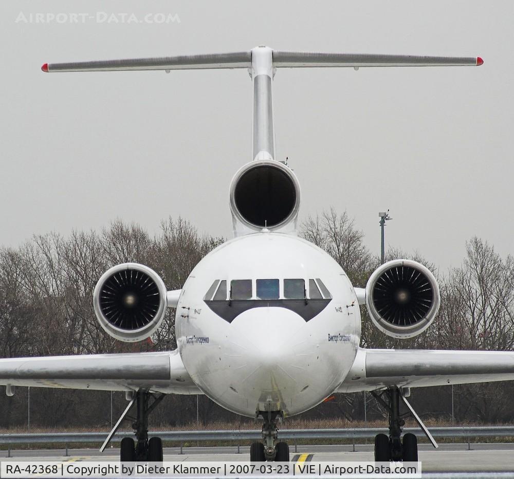 RA-42368, 1989 Yakovlev Yak-42D C/N 4520422914166, Centr.Avia  YAK 42D