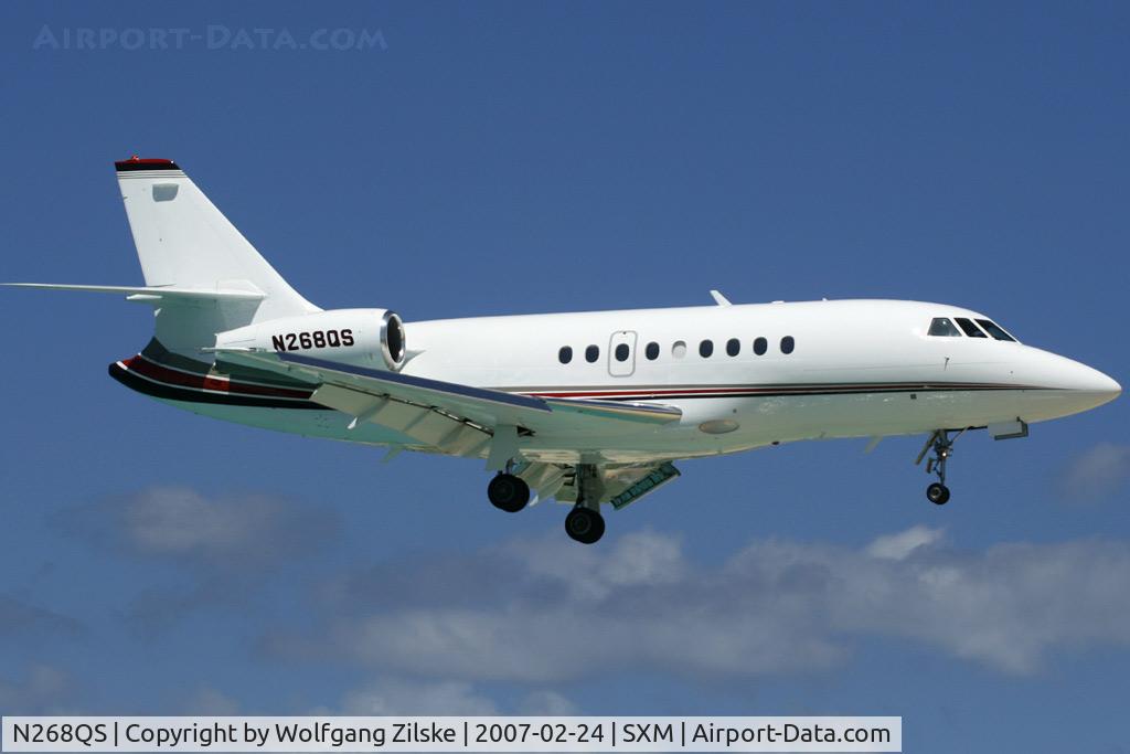 N268QS, 2001 Dassault Falcon 2000 C/N 168, visitor