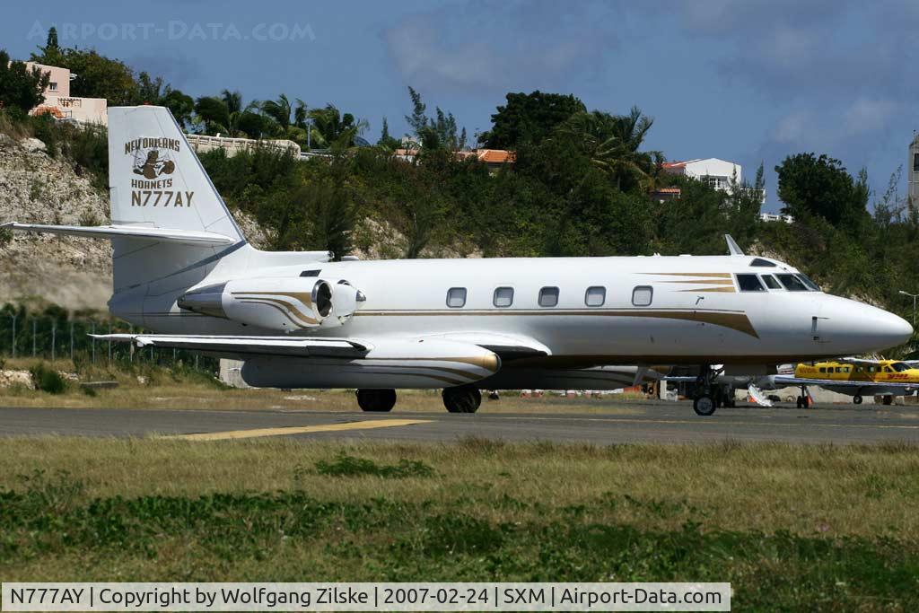 N777AY, 1976 Lockheed L-1329-25 Jetstar II C/N 5201, visitor