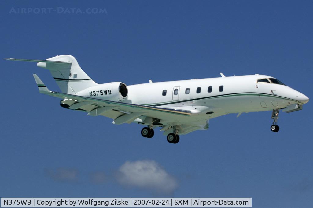 N375WB, 2008 Bombardier BD-700-1A11 Global 5000 C/N 9288, visitor
