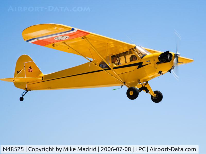 N48525, 1942 Piper J3C-65 Cub Cub C/N 9441, Cub Fly In Lompoc Calif 2006