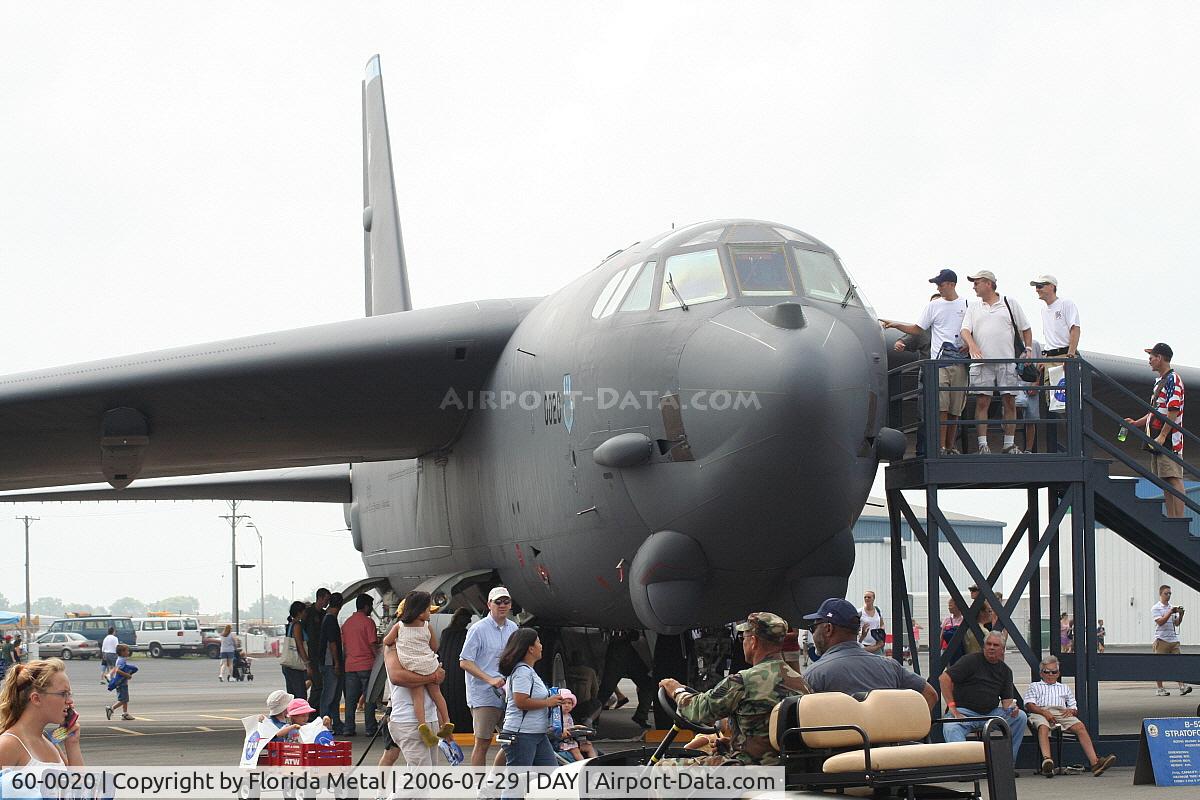 60-0020, 1960 Boeing B-52H Stratofortress C/N 464385, B-52H