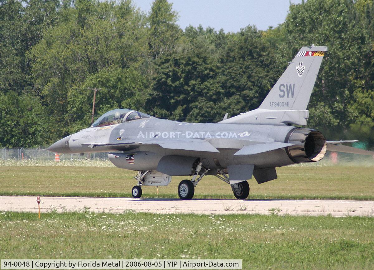 94-0048, 1994 Lockheed F-16C Fighting Falcon C/N CC-200, F-16